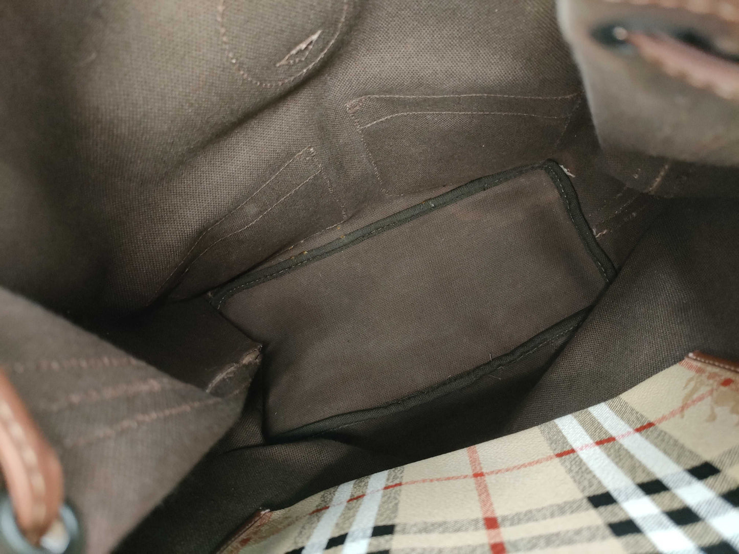 BURBERRY Nova Check Backpack
