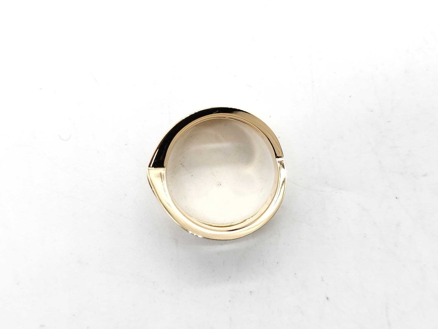 Tiffany & Co. X Wide Ring, D0.51ct, PG, Au750, 9.7g, Ring
