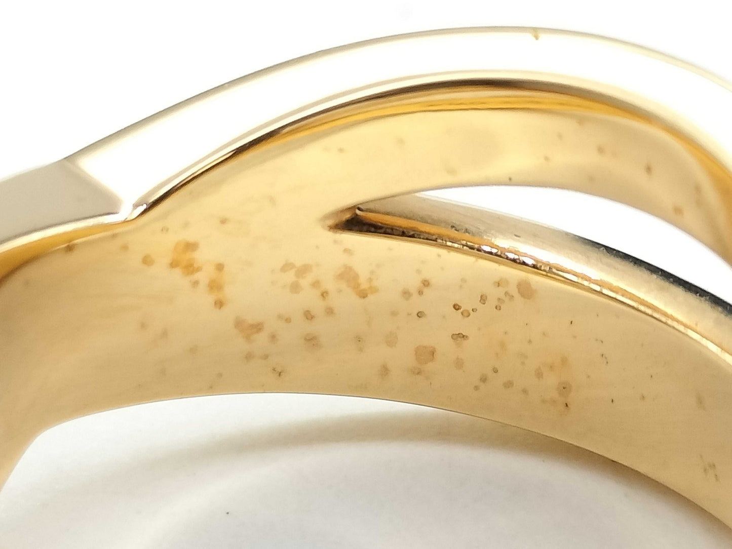 Tiffany & Co. X Wide Ring, D0.51ct, PG, Au750, 9.7g, Ring