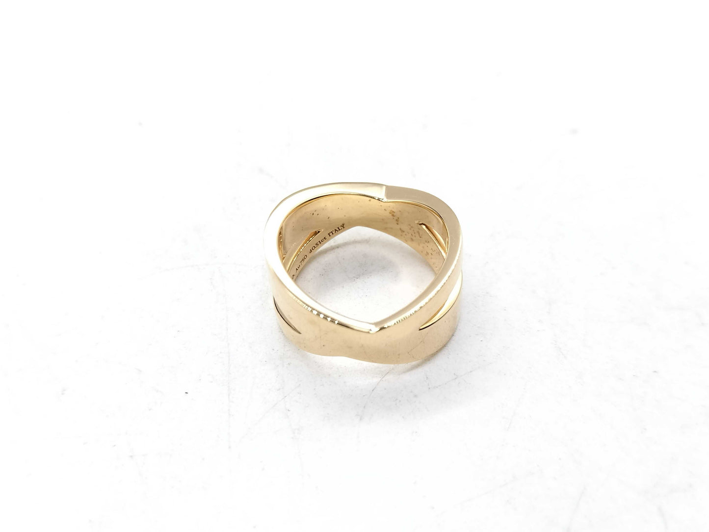 Tiffany & Co. X Wide Ring, D0.51ct, PG, Au750, 9.7g, Ring