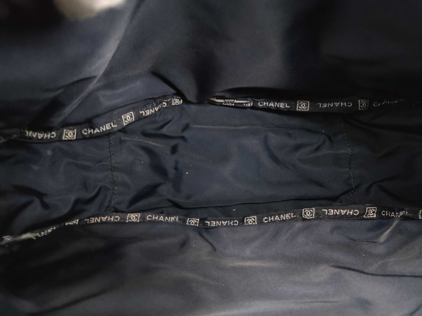 CHANEL Sport Chanel Sport Shoulder Bag Coco Mark Denim Shoulder Bag