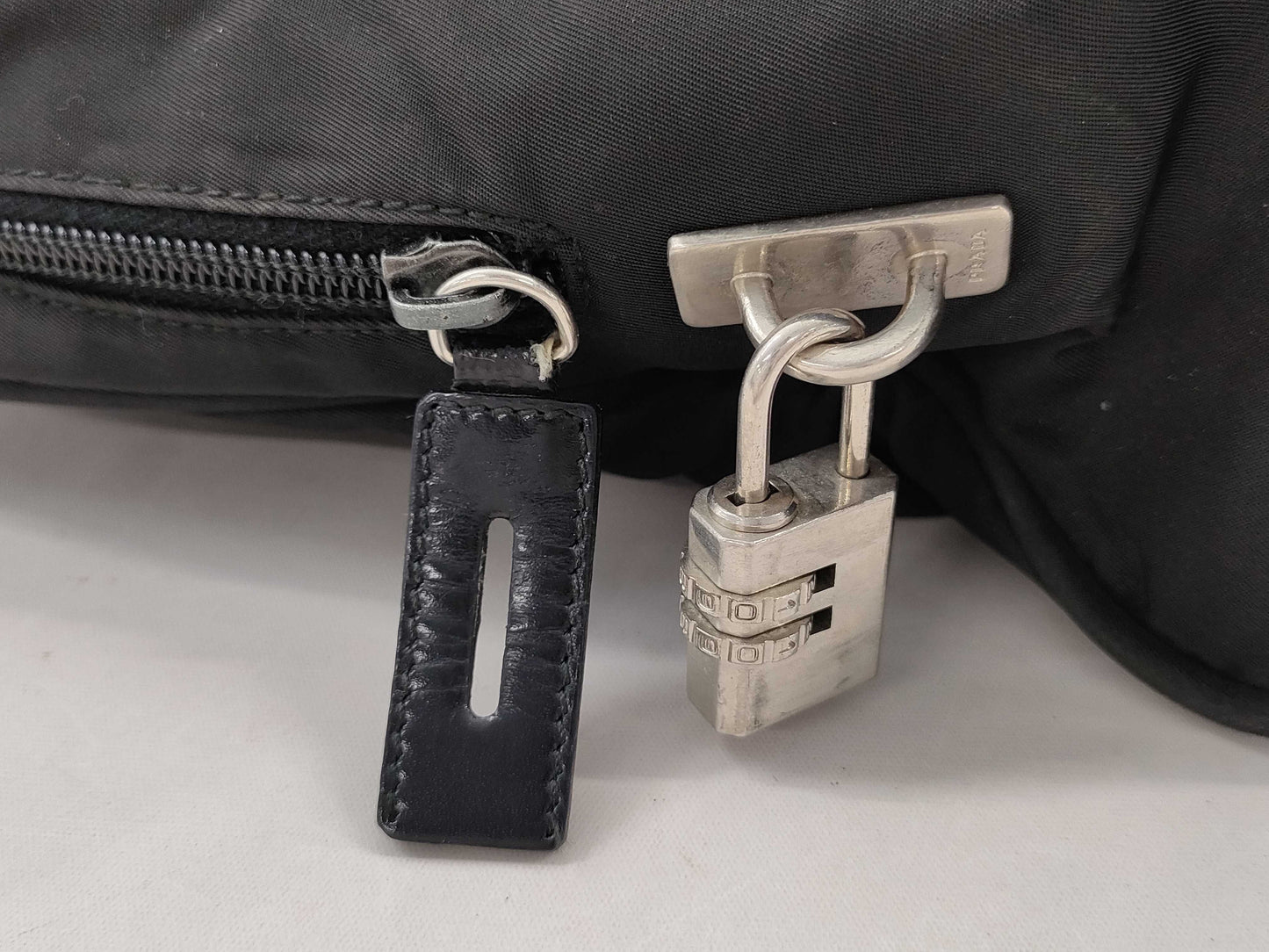 PRADA nylon handbag tote bag