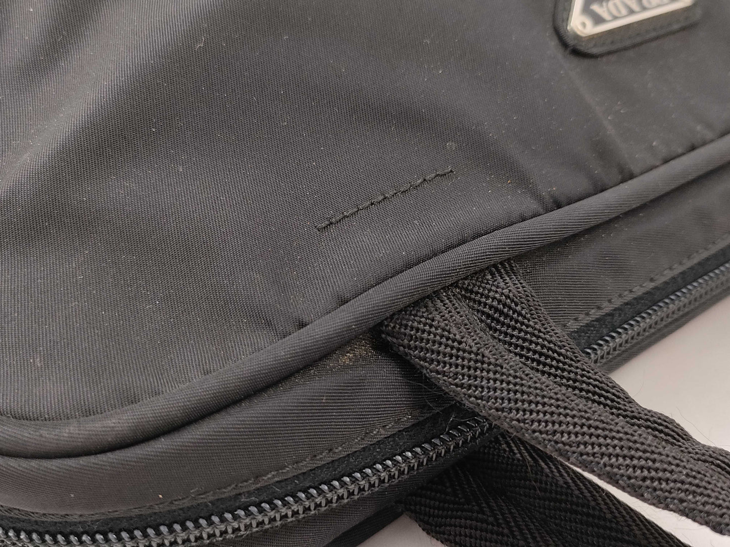 PRADA nylon handbag tote bag