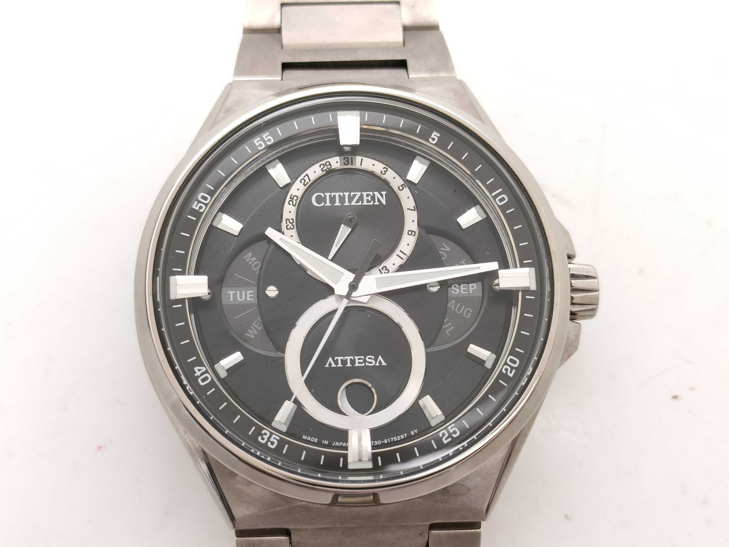 CITIZEN 8730-S127912 Attesa Eco-Drive Men's Watch with Box