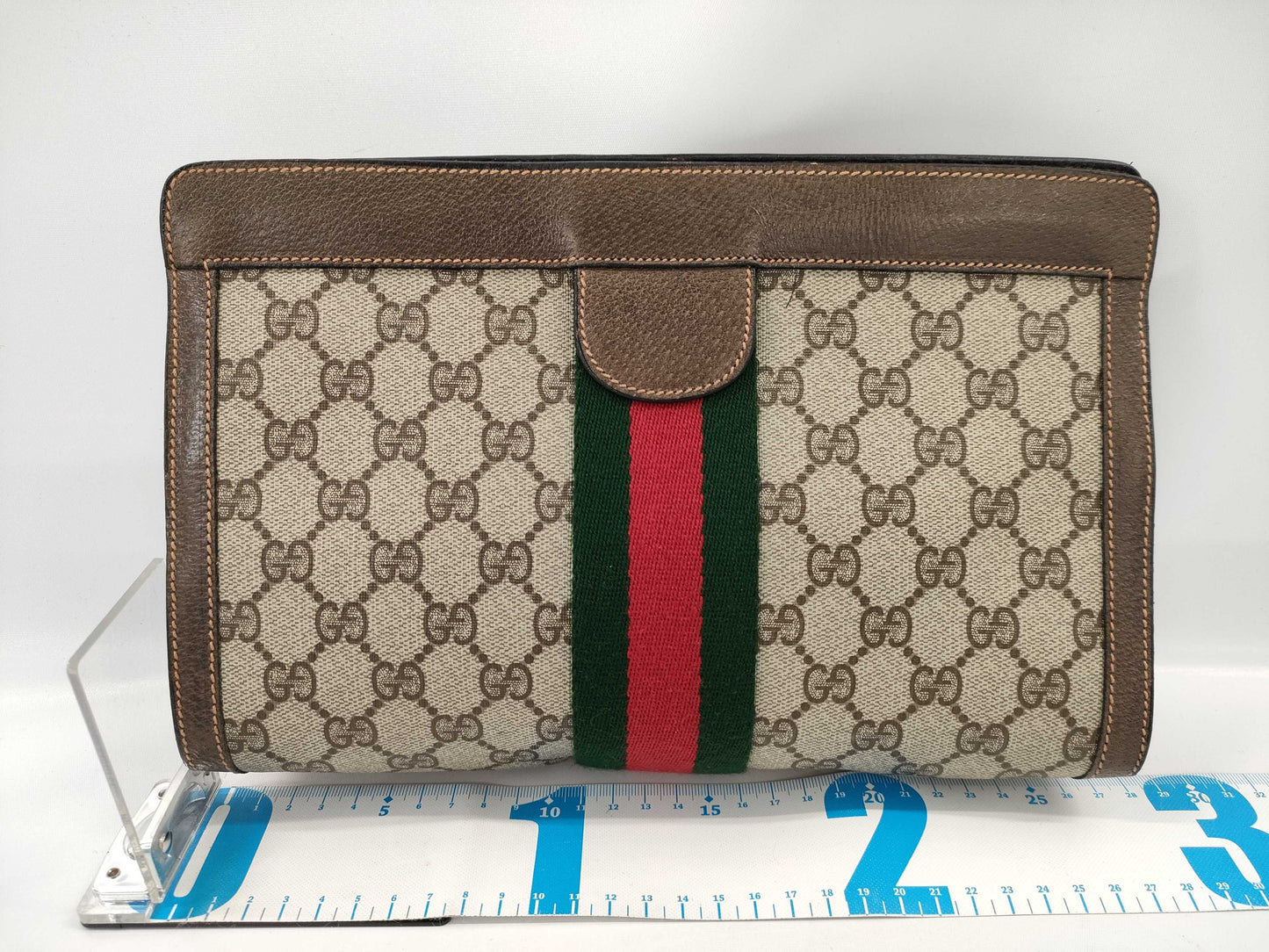 GUCCI GG Supreme Old Gucci Second Bag Sherry Second Bag