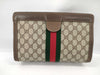 GUCCI GG Supreme Old Gucci Second Bag Sherry Second Bag