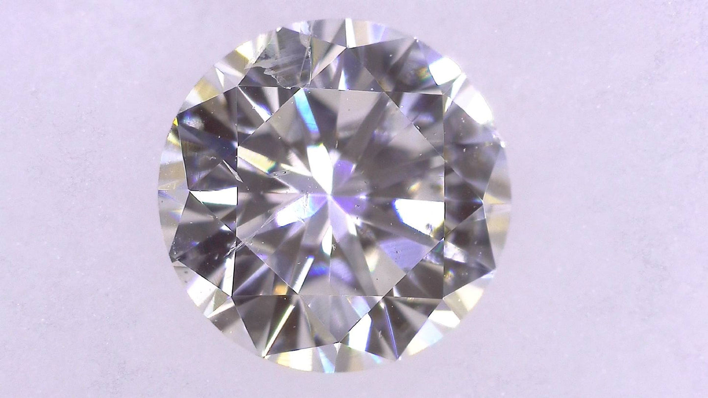 0.617ct G SI-2 GOOD/GD/GD NONE NATURAL 5.44-5.48X3.34mm Diamond Loose