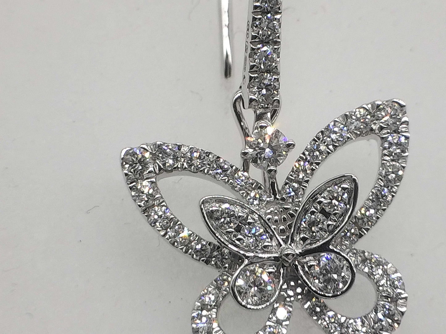 GRAFF Butterfly Diamond WG Au750 4.8g Earrings