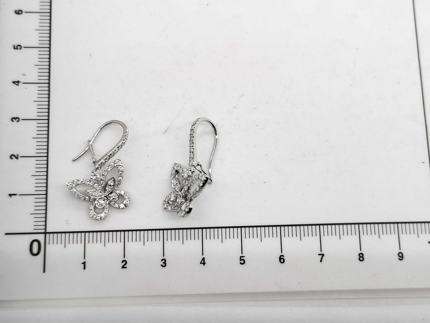 GRAFF Butterfly Diamond WG Au750 4.8g Earrings