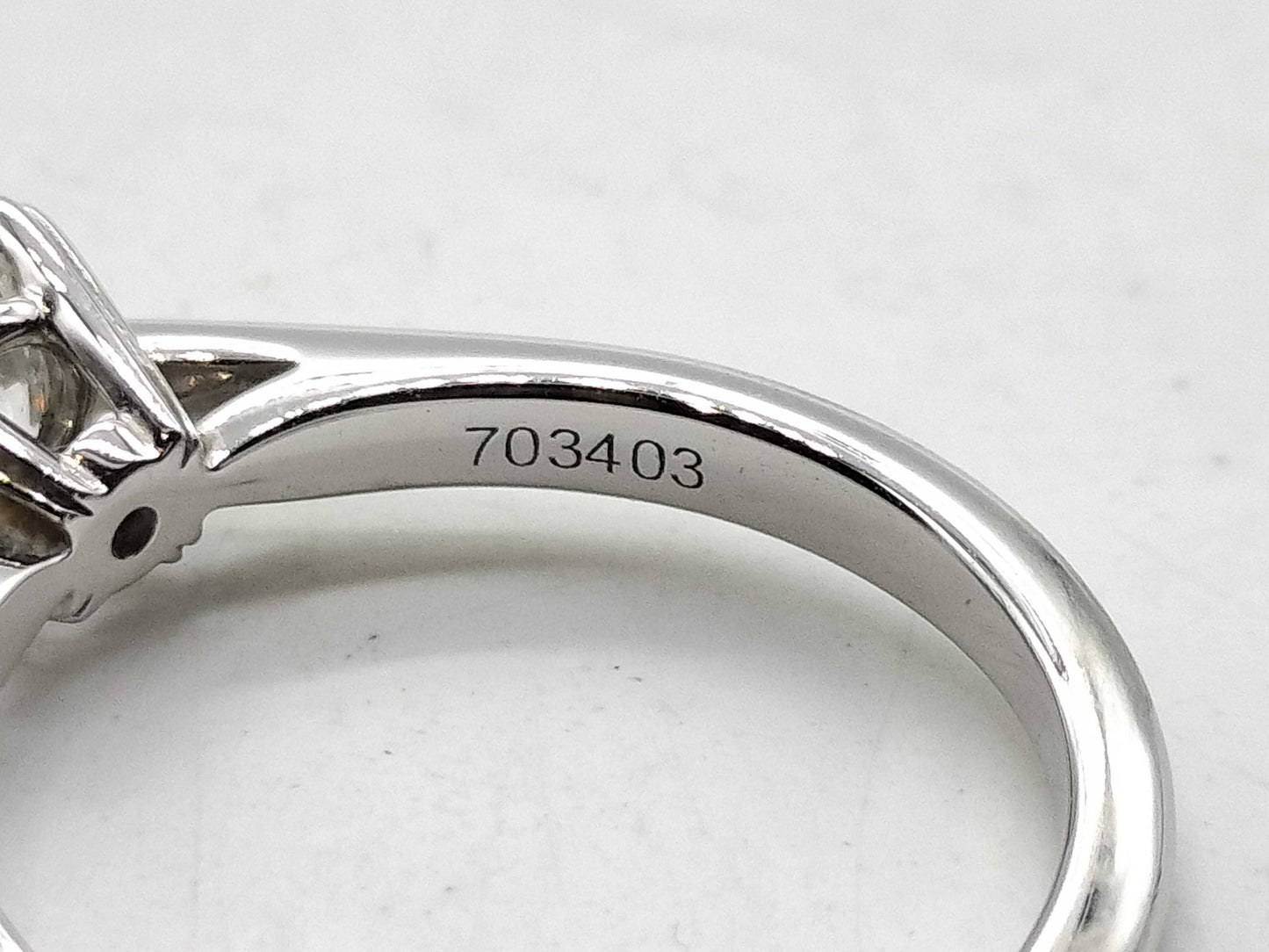HARRY WINSTON D0.53ct Pt950 3.8g Ring