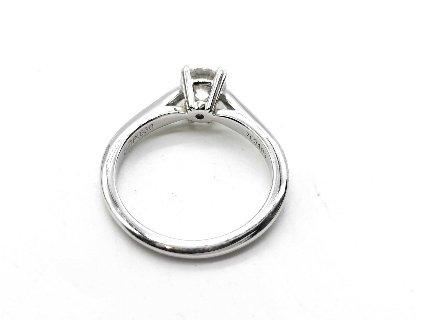 HARRY WINSTON D0.53ct Pt950 3.8g Ring
