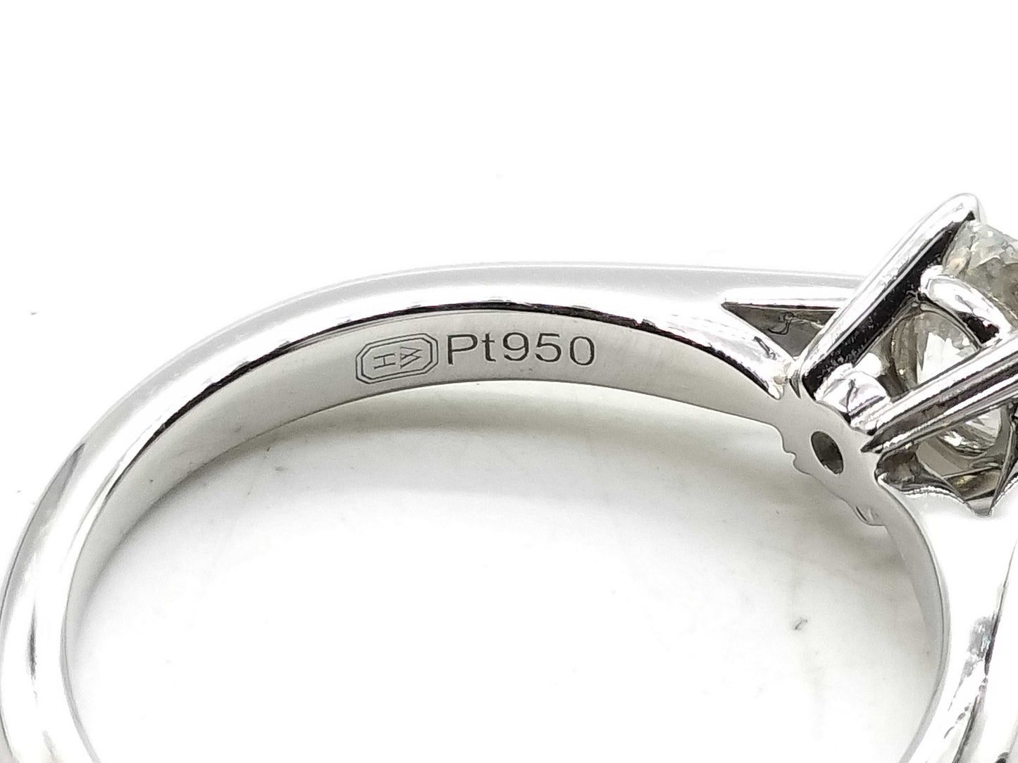 HARRY WINSTON D0.53ct Pt950 3.8g Ring