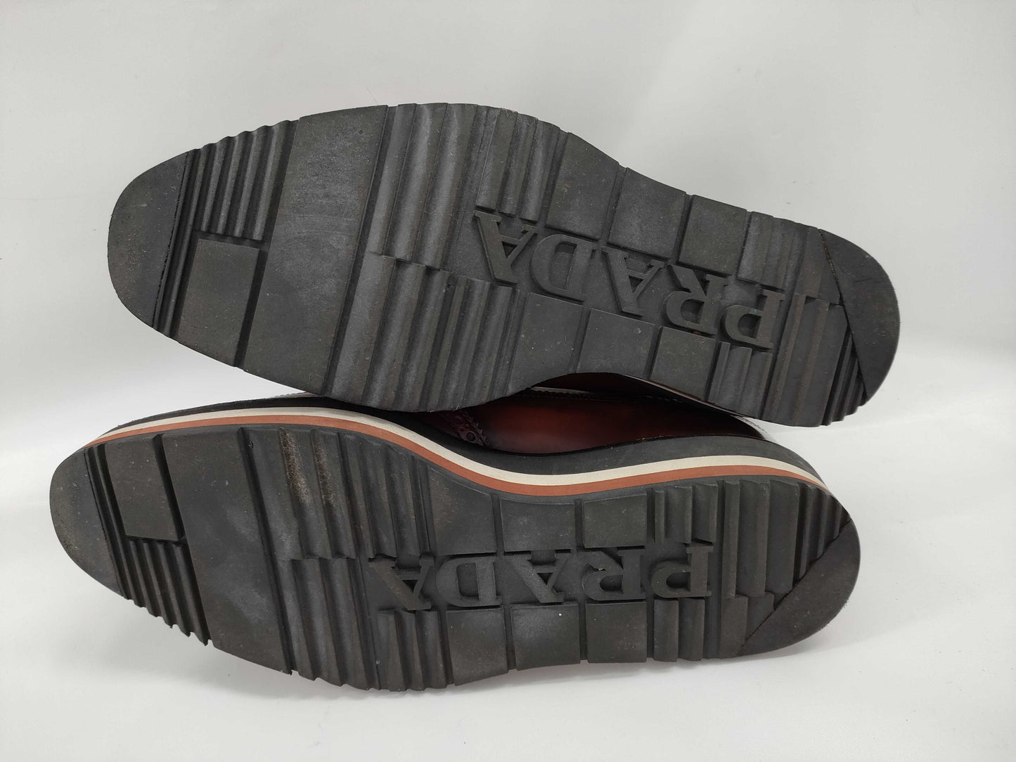 PRADA Patent Tip Business Shoes