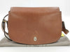 Dior Old Dior Leather Shoulder Bag, Brown Leather, Flap Stuck, Difficult to Open/Close