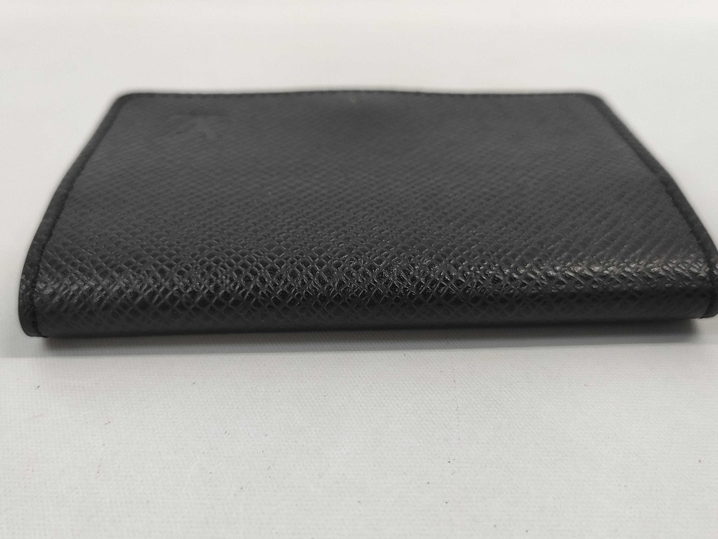 LOUIS VUITTON Taiga M64595 Envelope Carte de Visite NM Coin Case