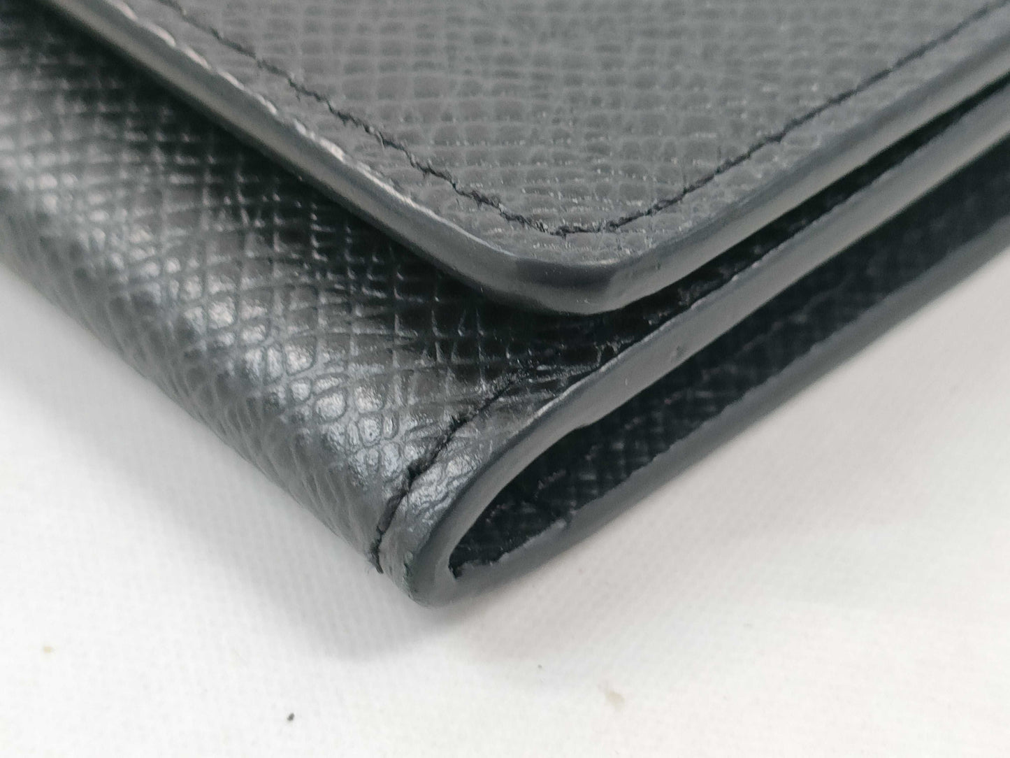 LOUIS VUITTON Taiga M64595 Envelope Carte de Visite NM Coin Case