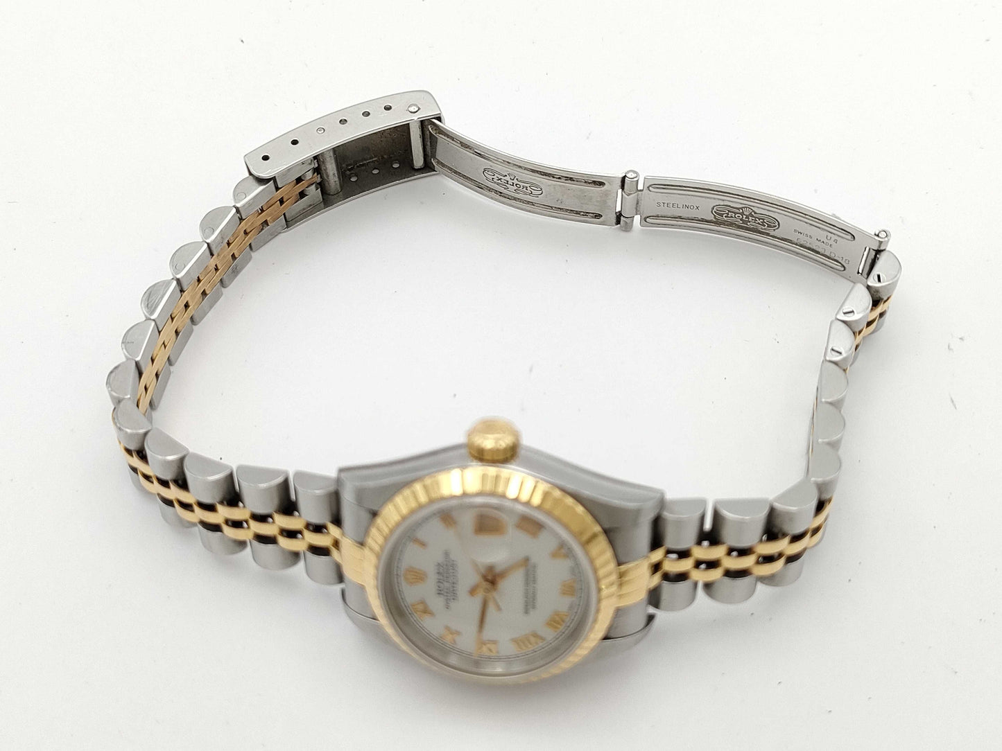 ROLEX 69173 U397622 Shell Roman Women's Watch