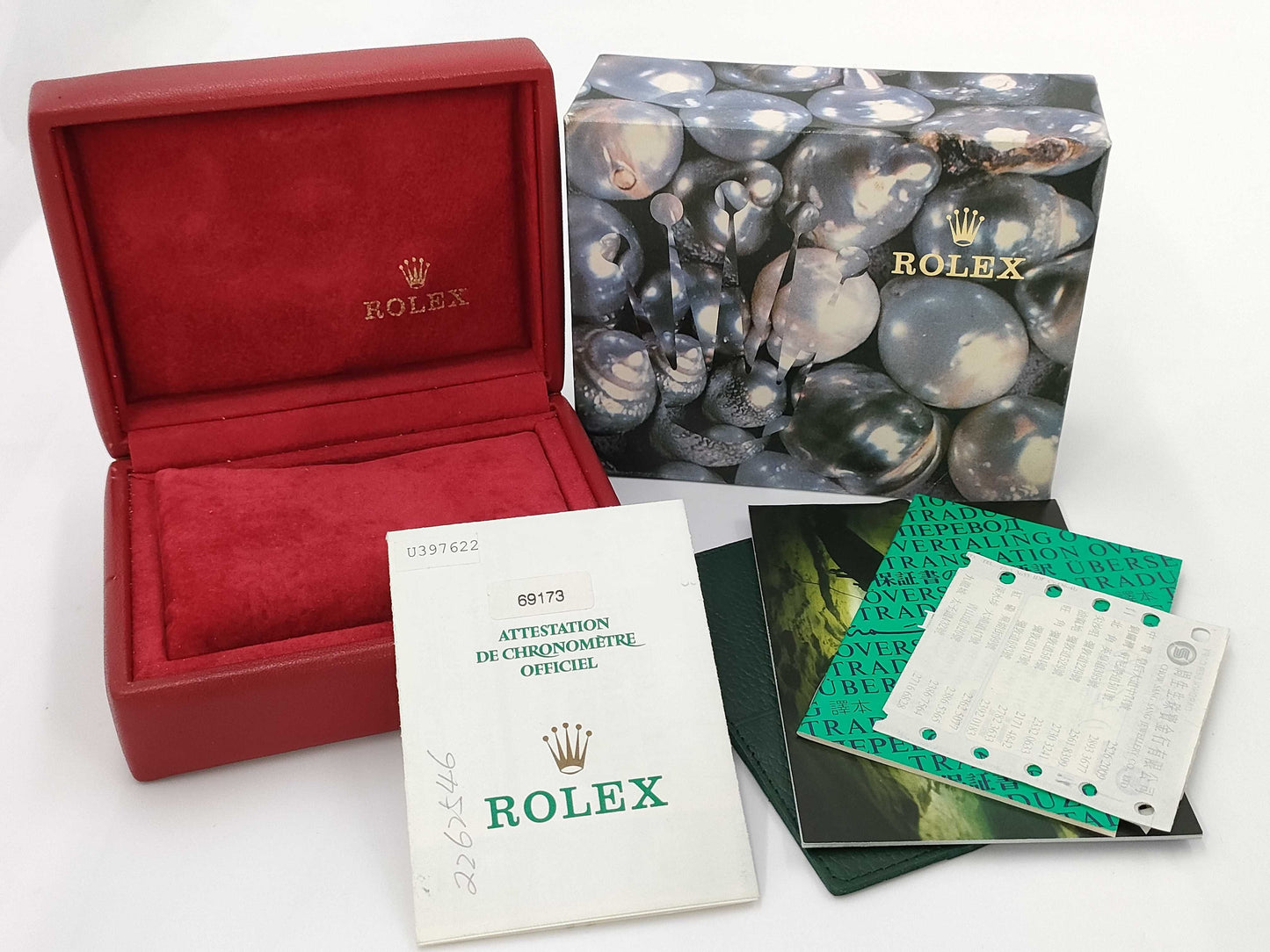 ROLEX 69173 U397622 Shell Roman Women's Watch