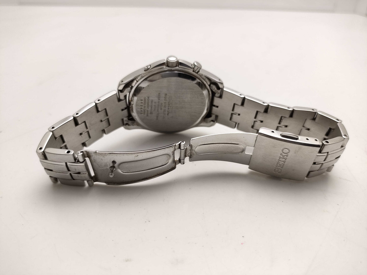 SEIKO 7B42-0AK0 Solar Men's Watch