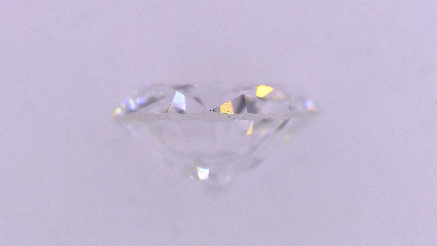 0.187ct F VS-2 FAIR/GD/FR NONE NATURAL 3.73-3.80X2.14mm Diamond Loose