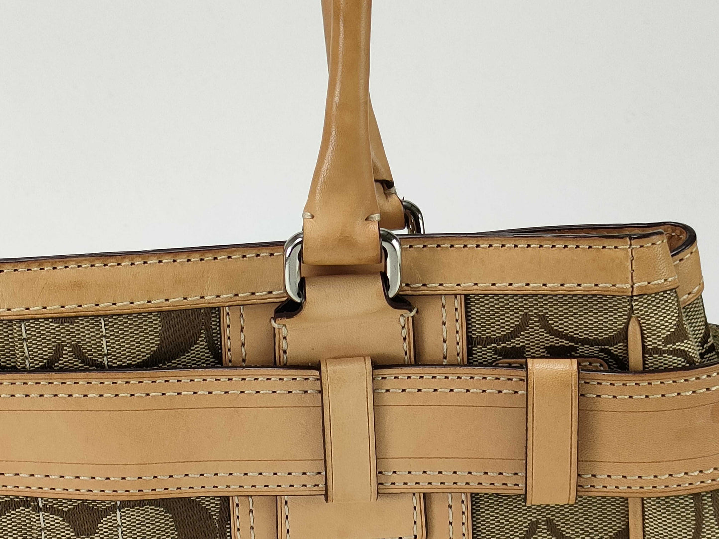COACH Signature 3-Piece Handbag