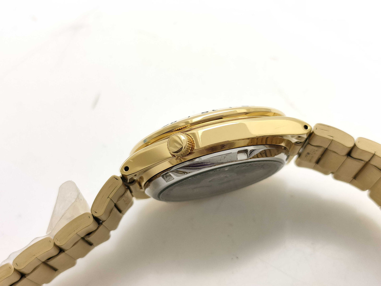 SEIKO 7s26-02t0 Automatic Watch with Champagne Dial, Men's Watch