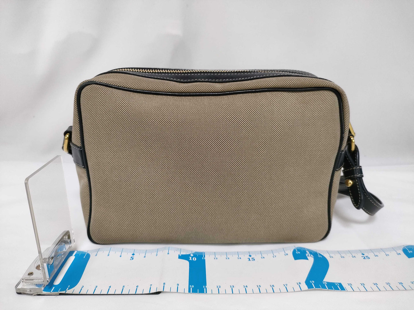 PRADA Jacquard Canvas Shoulder Bag