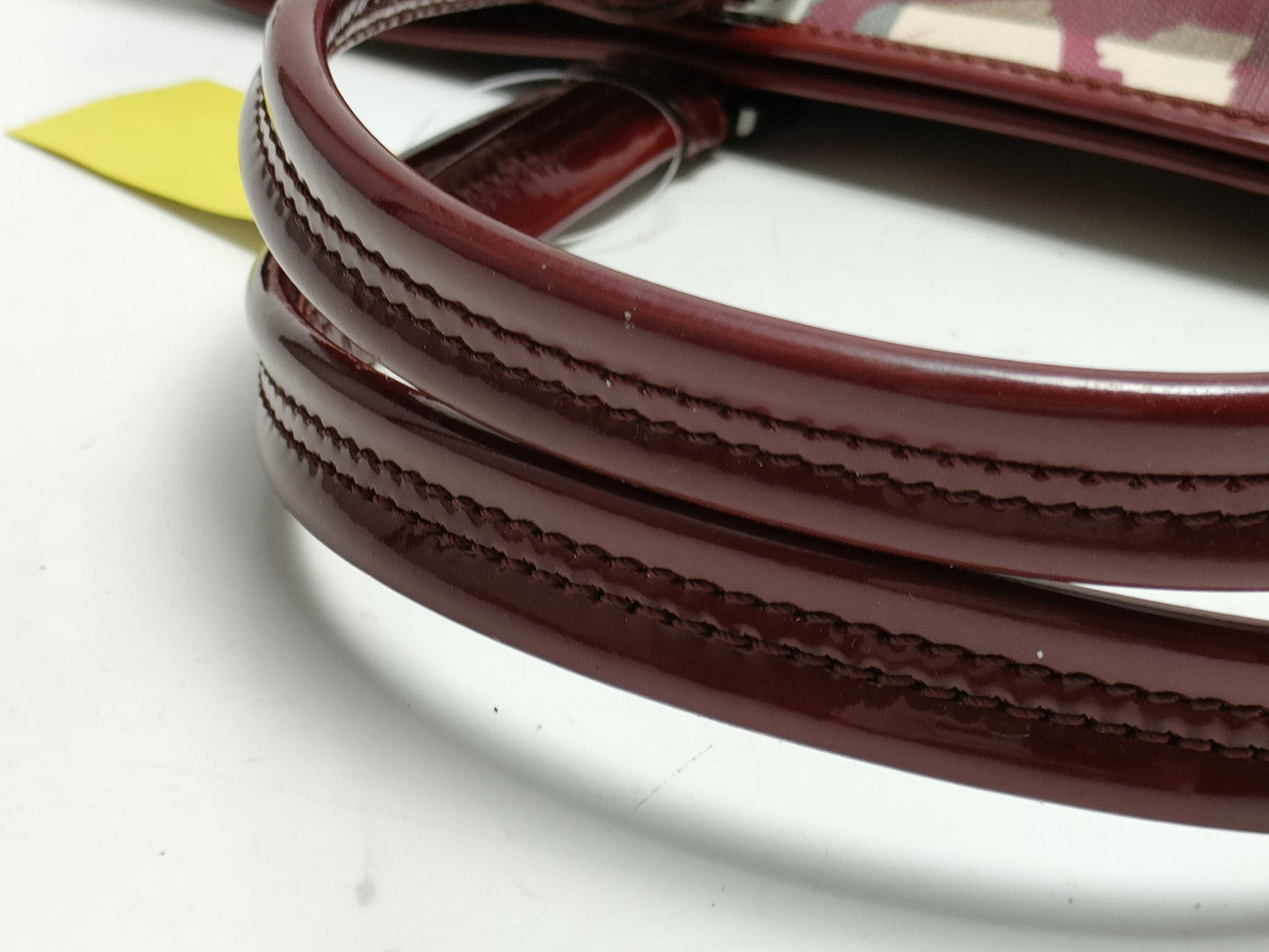 BURBERRY PVC/enamel/tote bag