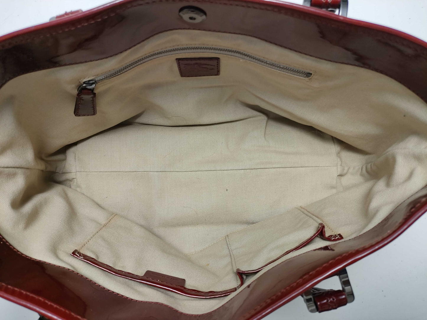 BURBERRY PVC/enamel/tote bag