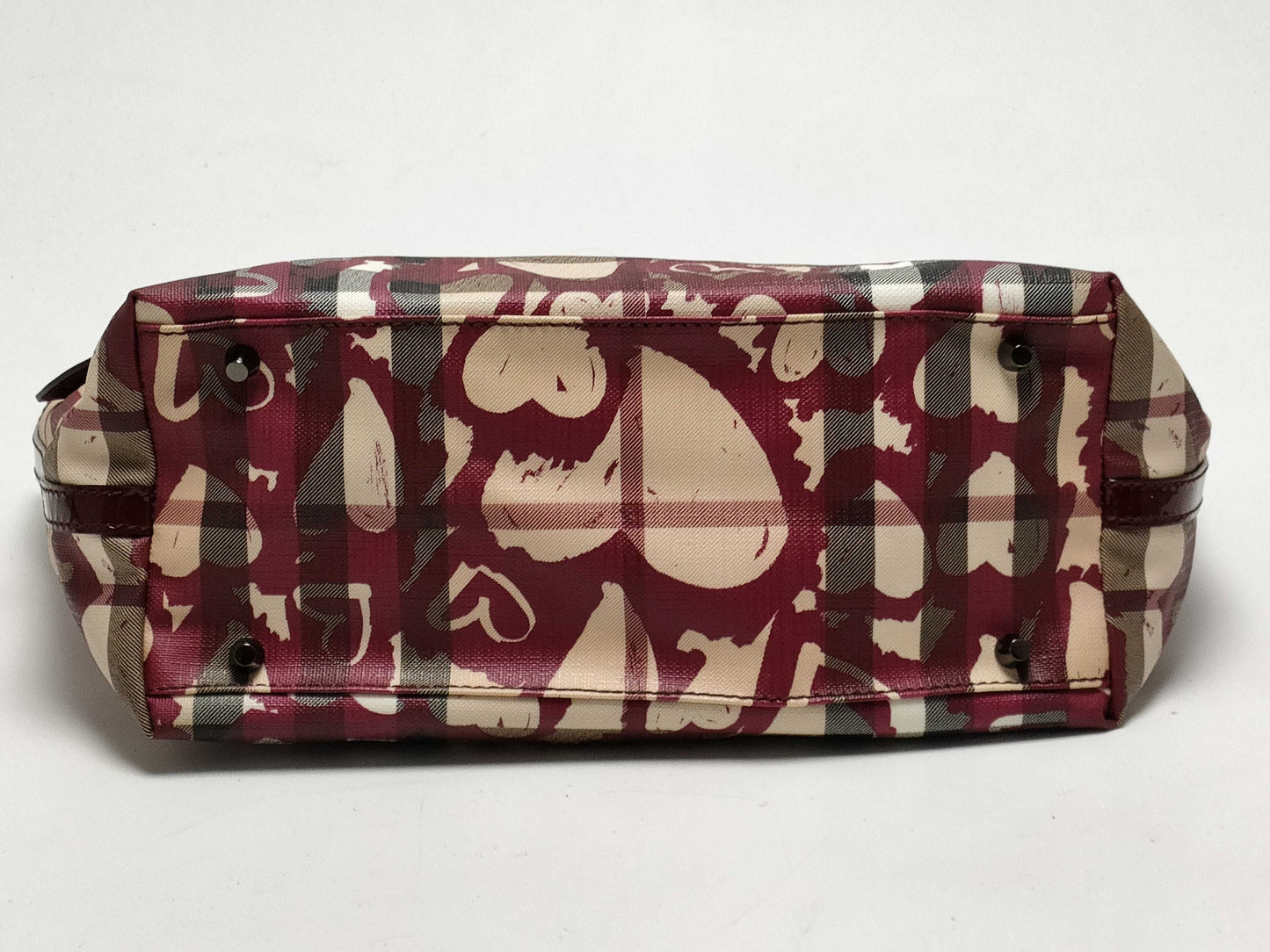 BURBERRY PVC/enamel/tote bag