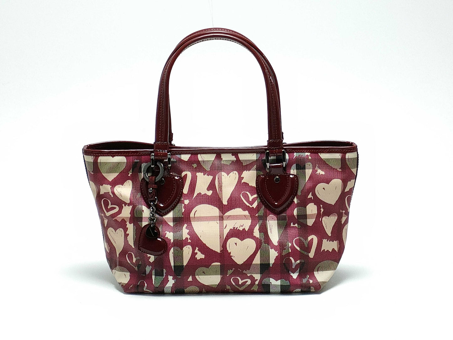 BURBERRY PVC/enamel/tote bag