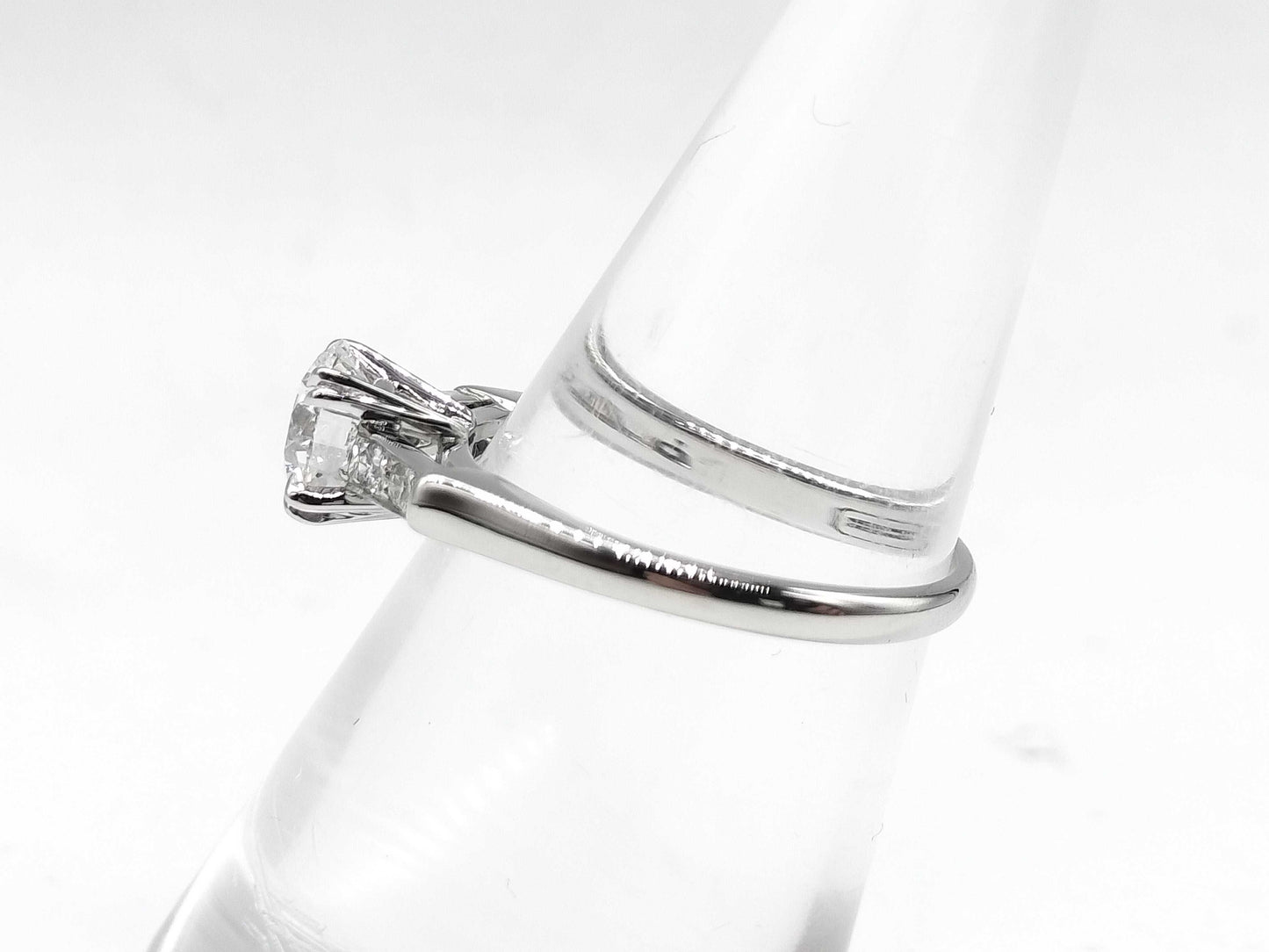 HARRY WINSTON Trist D0.76ct Diamond PT950 3.3g Ring