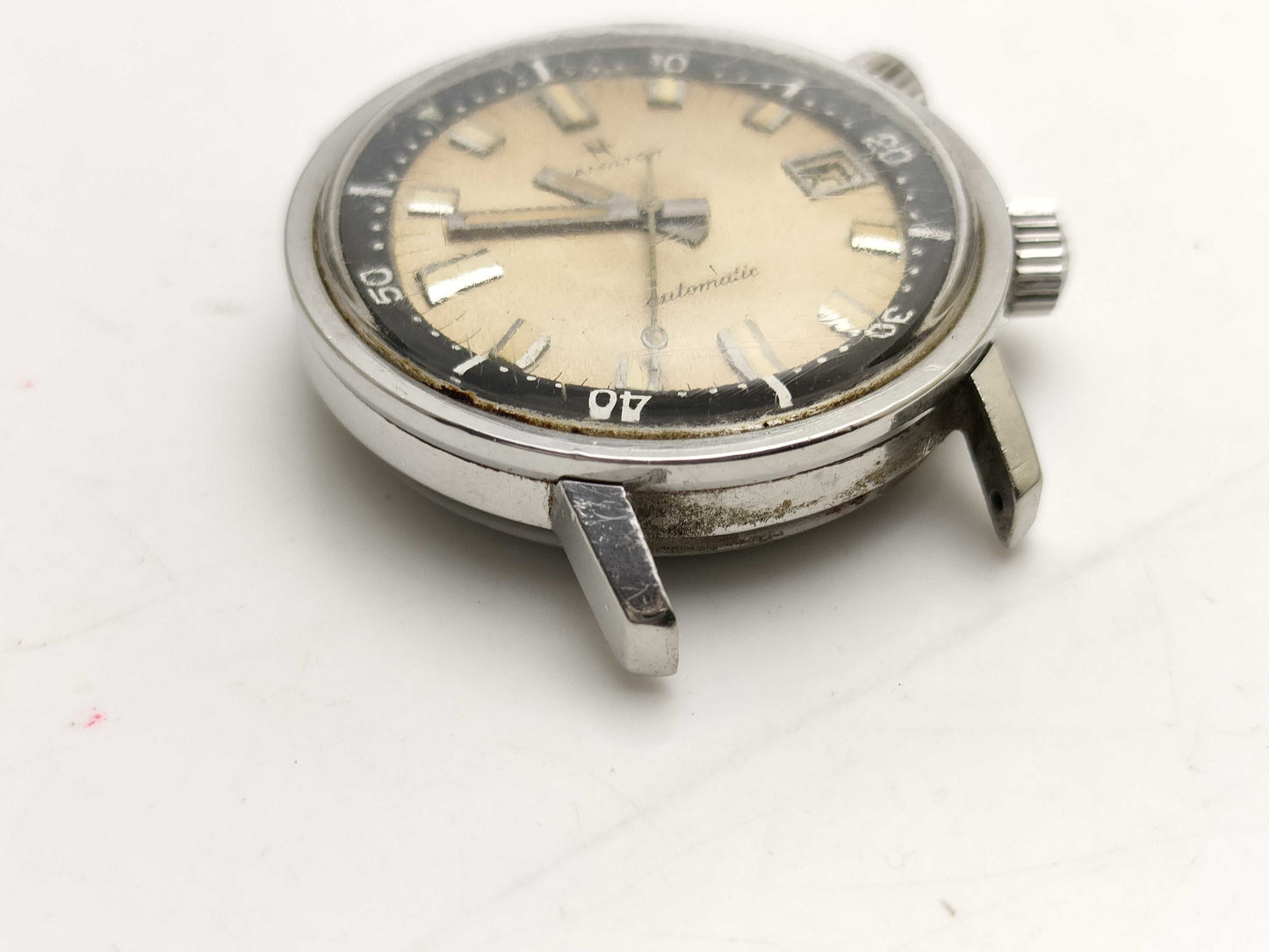 HAMILTON Aquadate 600 Super Compressor, Non-Working, Case Only, Men's Watch