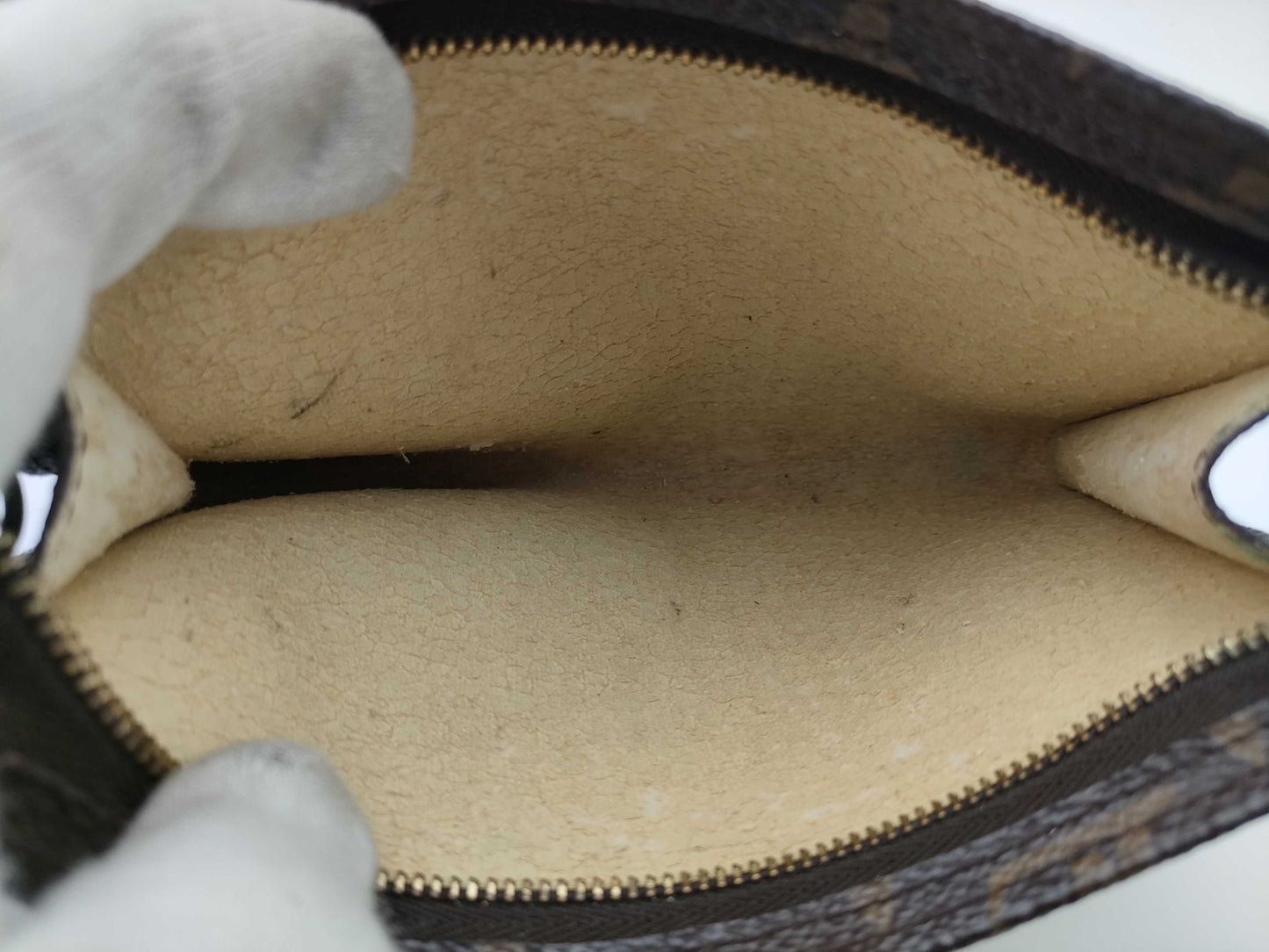 LOUIS VUITTON Monogram Bucket Pouch Only Pouch
