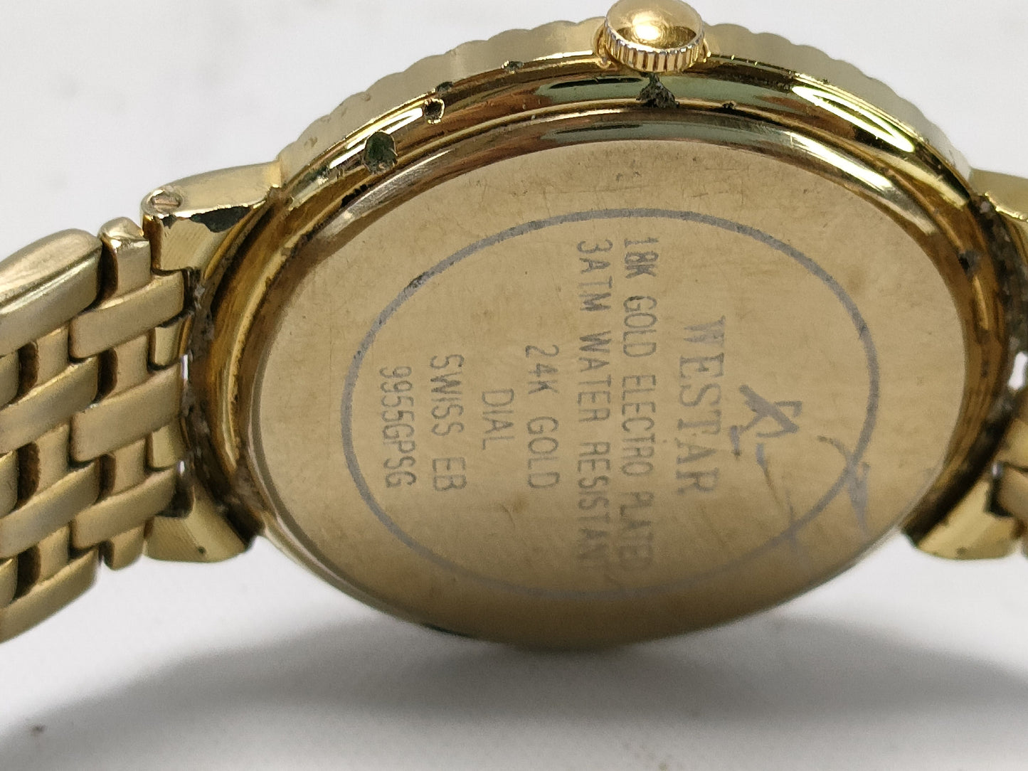 Wester/18K/GOLD Women's Watch