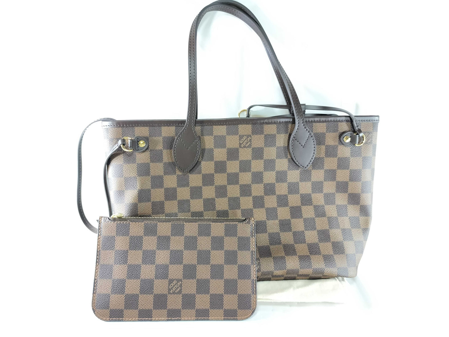 LOUIS VUITTON N41359 Damier Neverfull PM Tote Bag