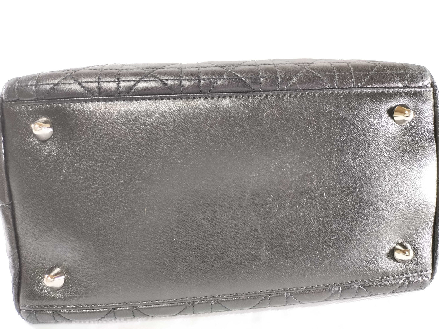 Dior Lady Dior Cannage Hand Tote Bag