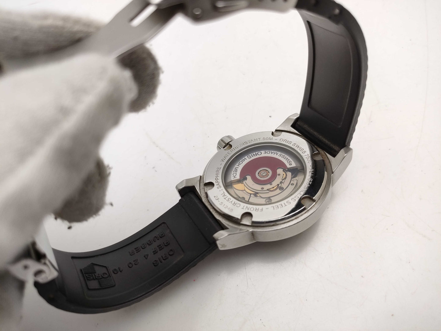 ORIS See-through Day Date Men's Watch