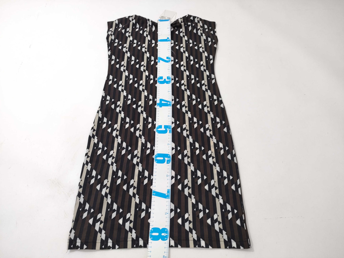 FENDI One-piece dress with all-over geometric pattern