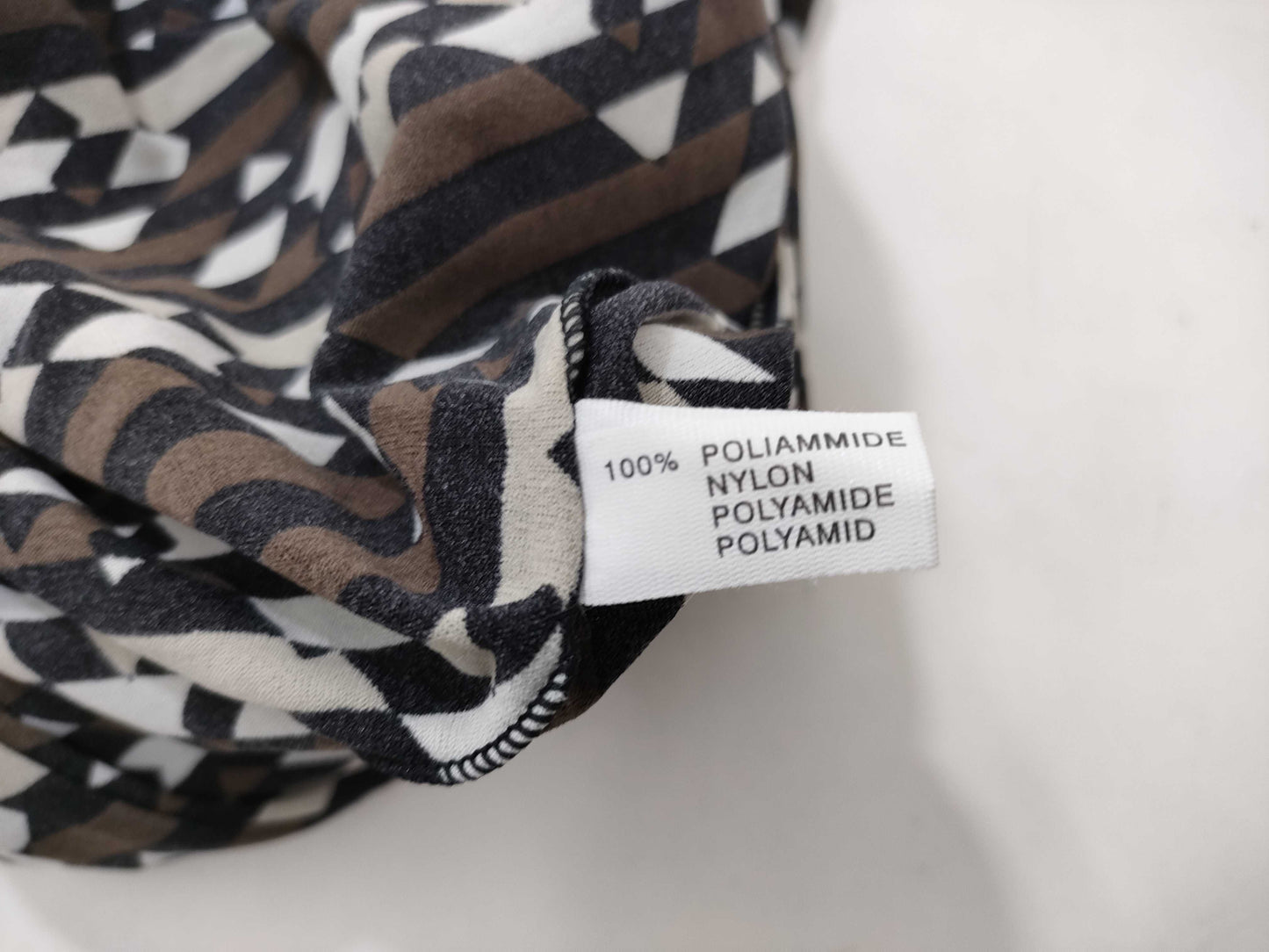 FENDI One-piece dress with all-over geometric pattern