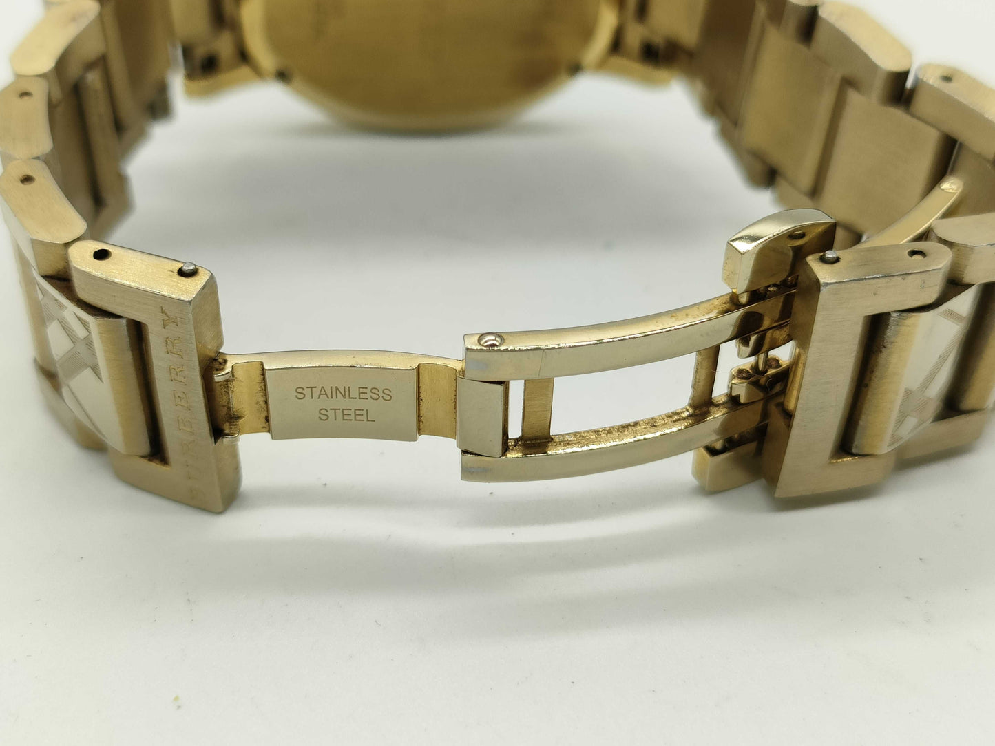 BURBERRY BU9038 Unisex Quartz Watch, Unmoving, Boys' Watch
