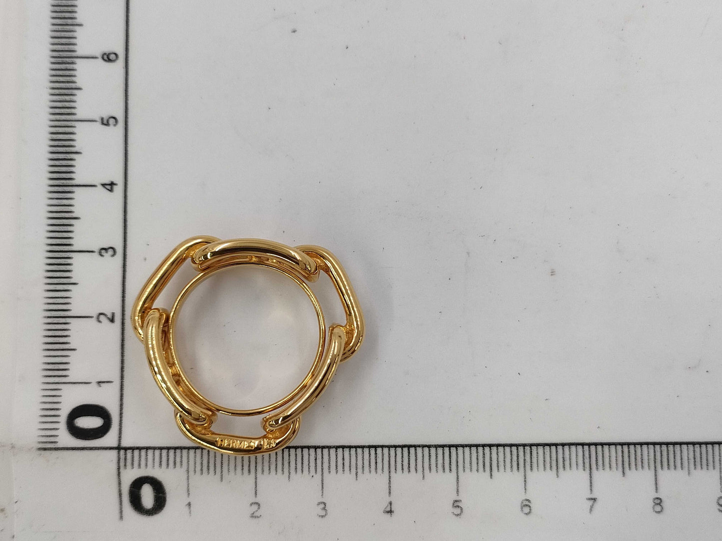 HERMES Chaine Scarf Ring Other Accessories