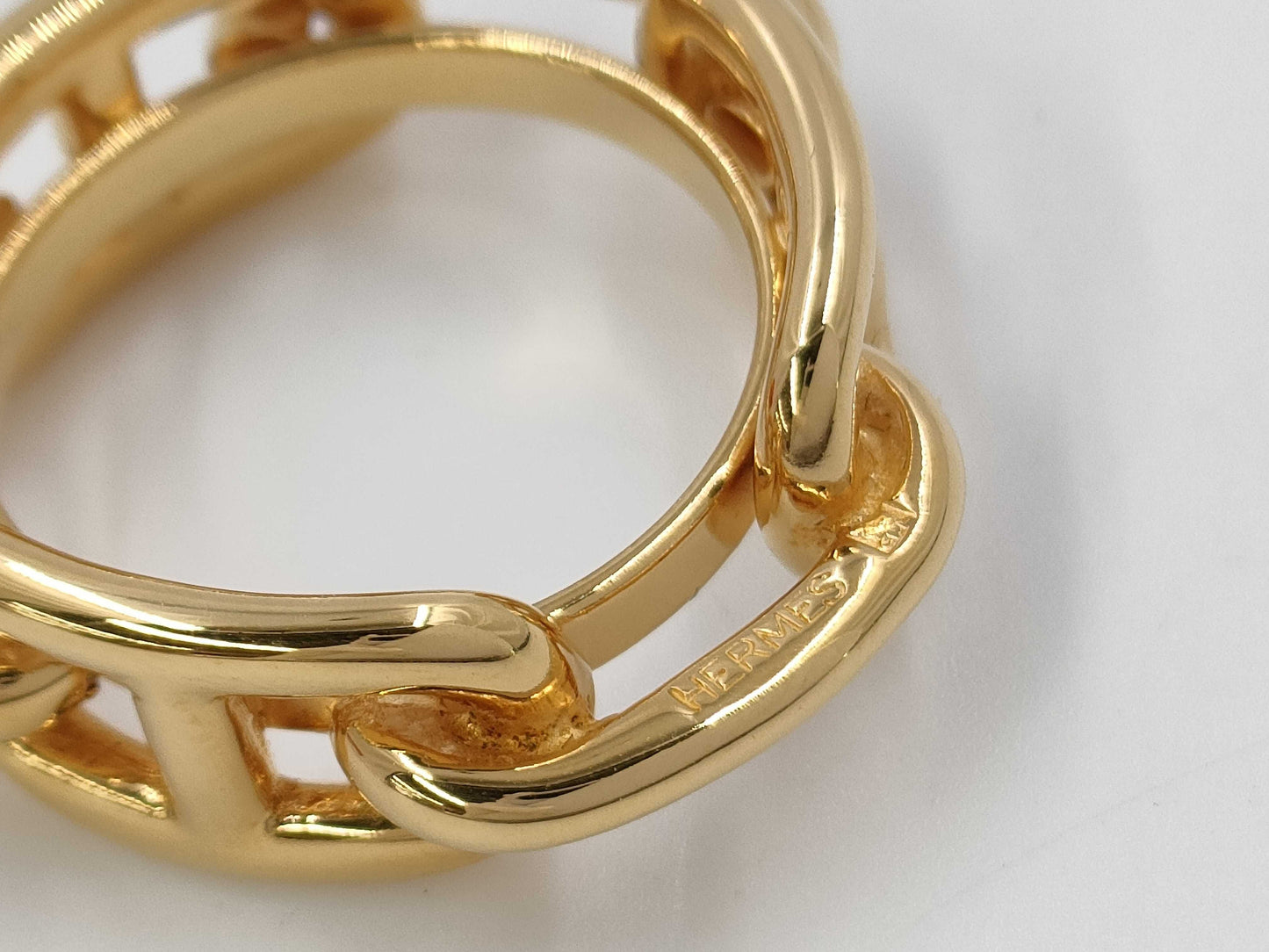 HERMES Chaine Scarf Ring Other Accessories