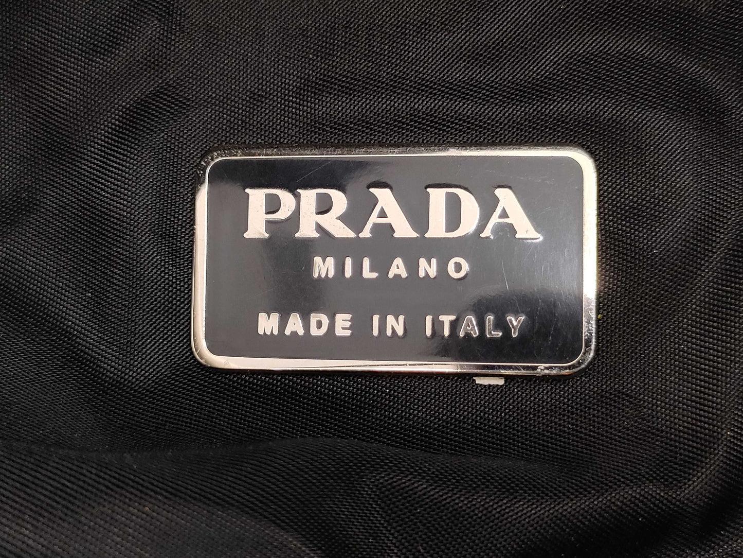 PRADA Nylon Tote Black Tote Bag