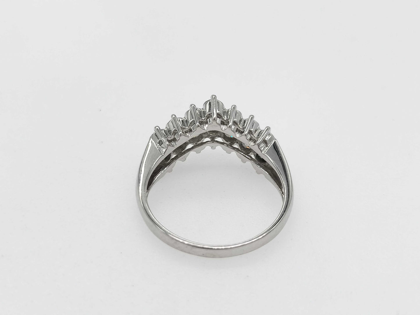 D1.00ct Pt900 5.1g Ring