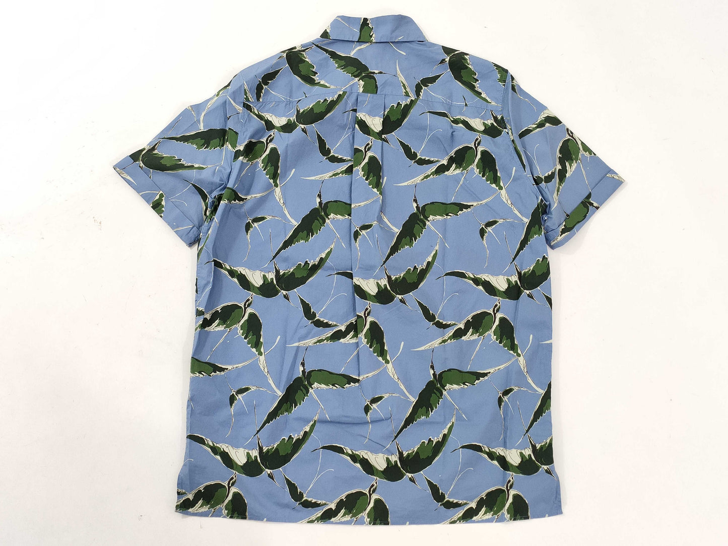 VALENTINO patterned blue shirt