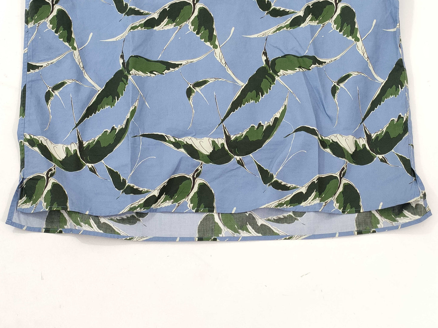 VALENTINO patterned blue shirt