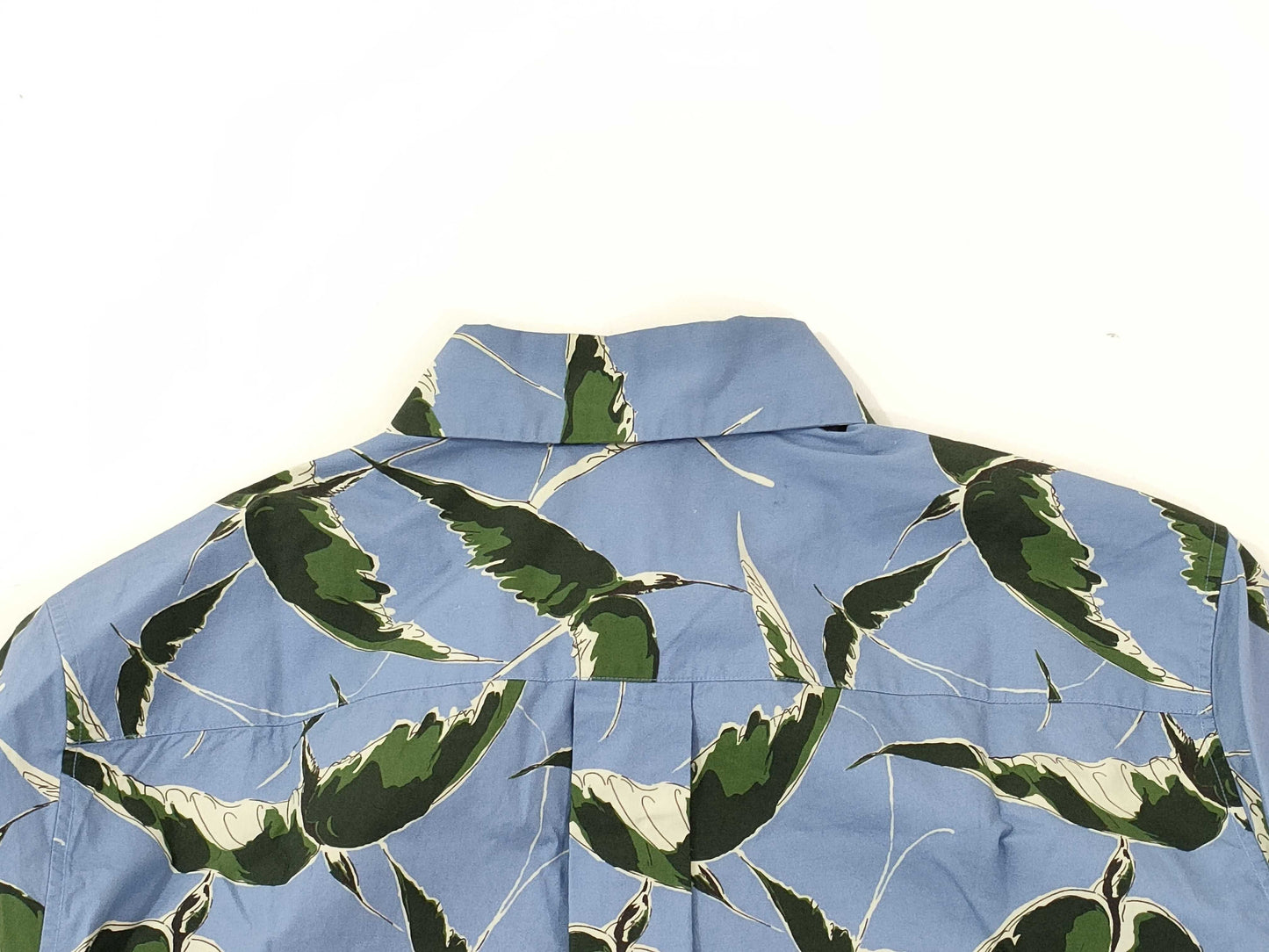 VALENTINO patterned blue shirt
