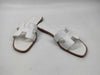 HERMES Chypre White Sandals