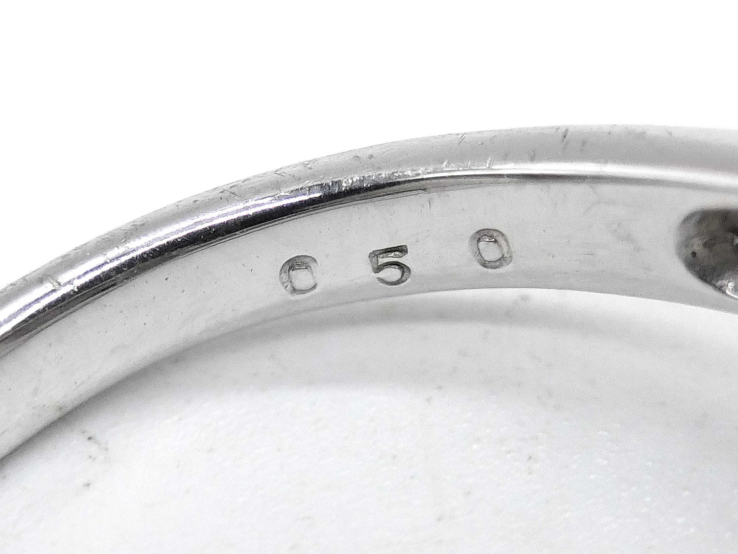 D0.50ct Pt900 5.9g Ring